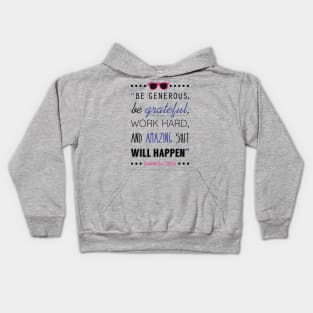 Be Generous Kids Hoodie